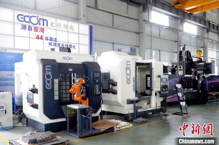 闽台精密机械产业园见闻：复工早 赶订单